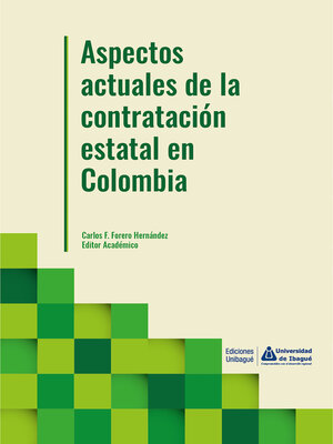 cover image of Aspectos actuales de la contratación estatal en Colombia